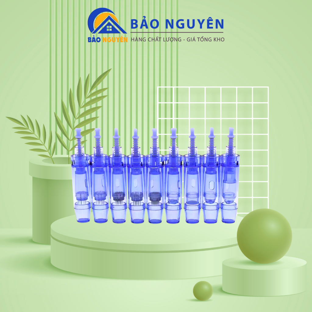 (sale 50%) Đầu Kim Máy Drpen Chính Hãng, Nano Kim 12 Kim 36 Cho Máy Phi Kim, Máy Lăn Kim Dr pen.kim, mới nhất 2023.