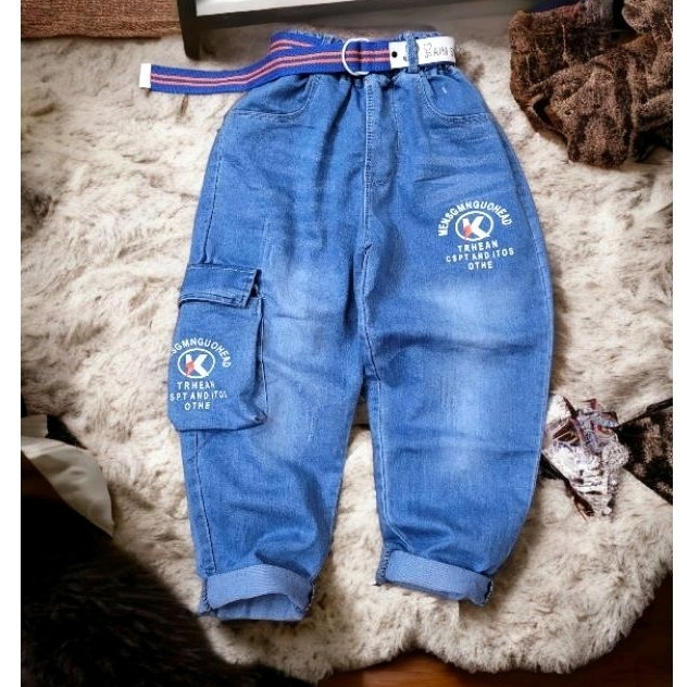 Quần jean dài bé trai sz 20_55kg , quần bò bé trai chất mềm co giãn