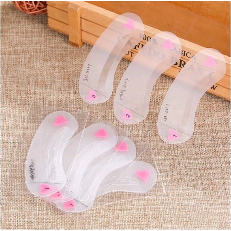👉Bộ 3 Khuôn vẽ chân mày Hàn Quốc 👈
