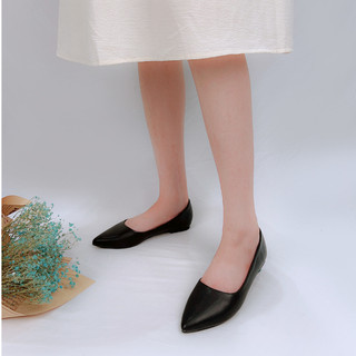 Giày búp bê đế bệt bít mũi da mềm trơn đẹp thời trang  BM92 - Giày nữ đế bệt