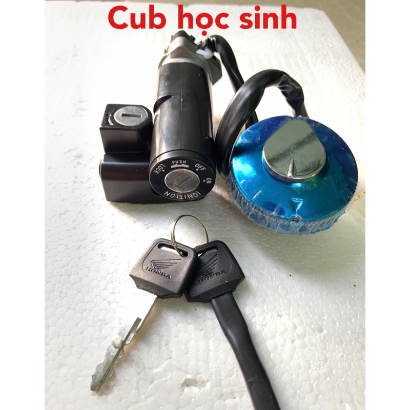 Bộ ổ khoá xe Cup đời mới - Cup học sinh
