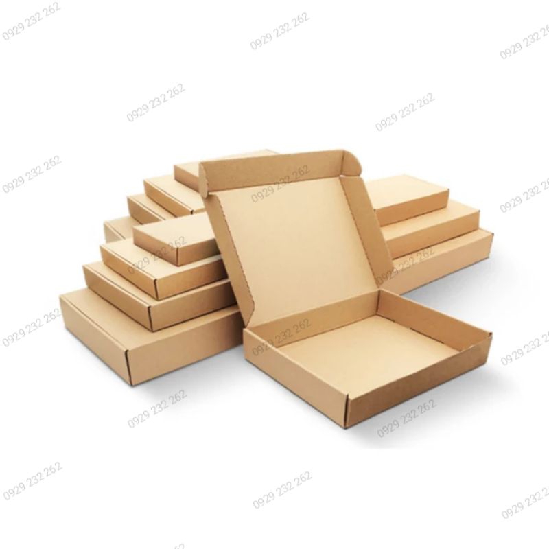 Hộp Carton Nắp Gập  25x22x5 cm