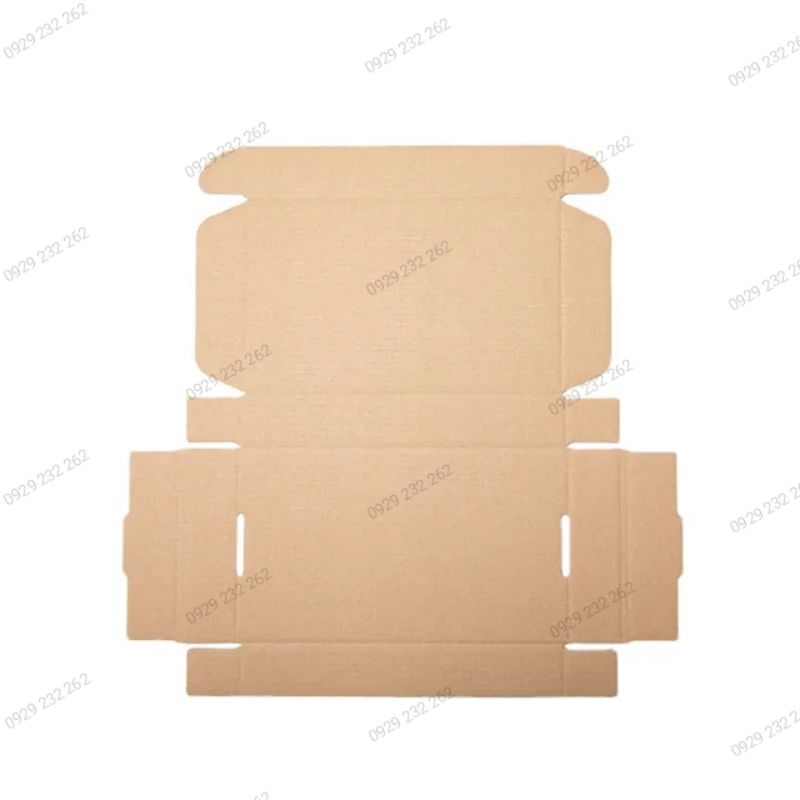 Hộp Carton Nắp Gập  25x22x5 cm