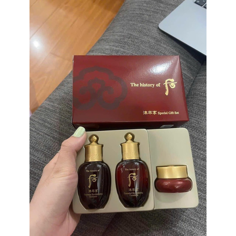 Set 3 món Whoo đỏ hoàng cung