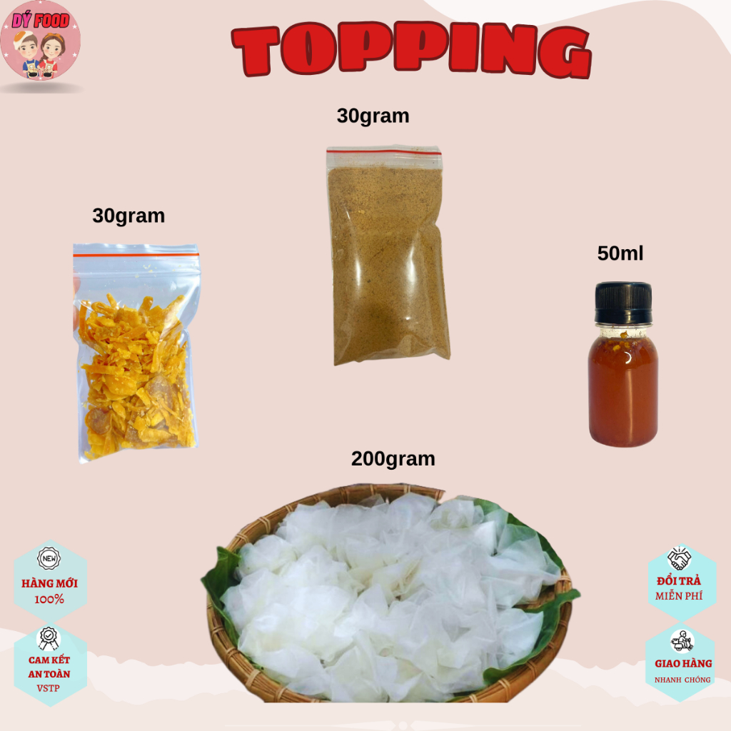 Siêu To Bánh Tráng Muối Sặc Đặc Biệt - Dý Food
