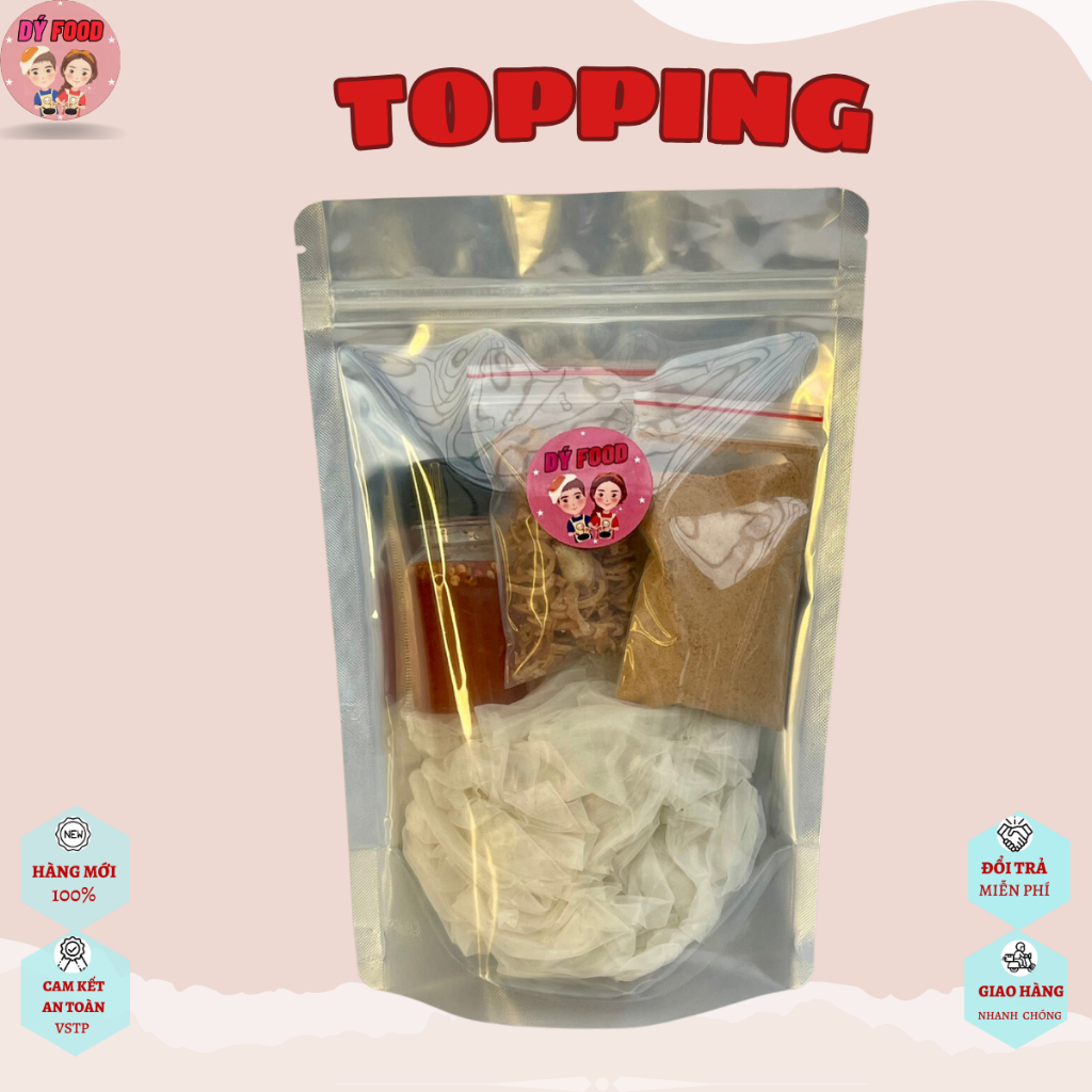 Siêu To Bánh Tráng Muối Sặc Đặc Biệt - Dý Food