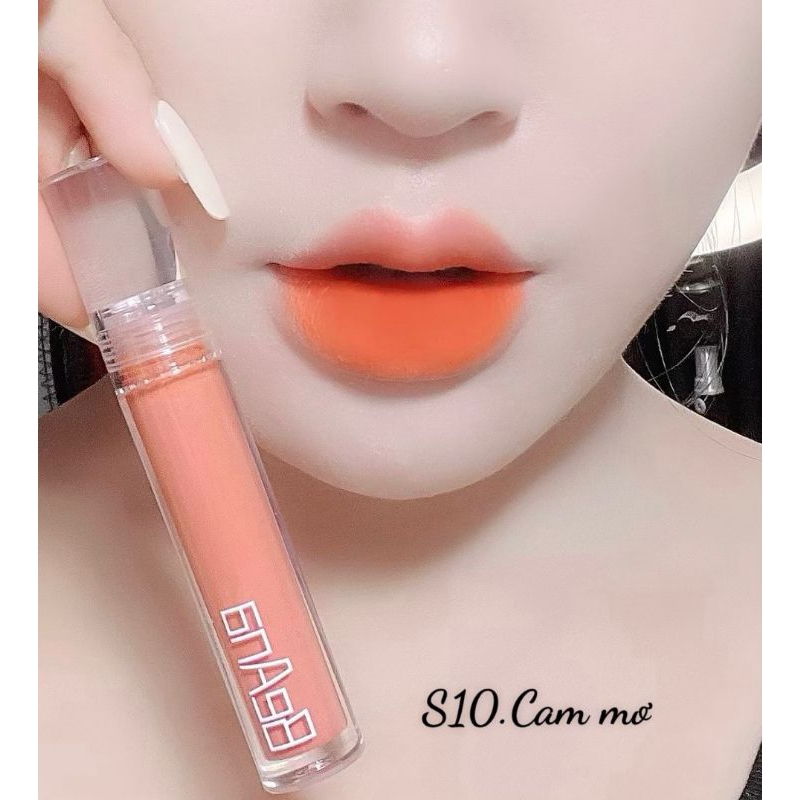 Son Màu cam mơ, cam sữa sang chảnh , chất son vellvet mềm mịn, siêu lì. hot trend 2024