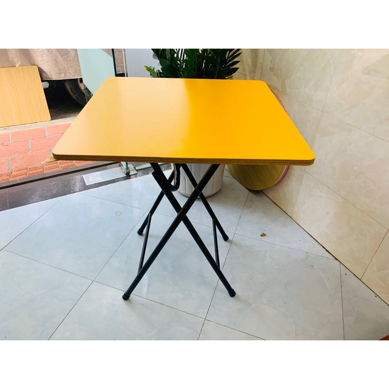 Bàn vuông rộng 60cm nhiều màu siêu bền đẹp chân cao 73 cm