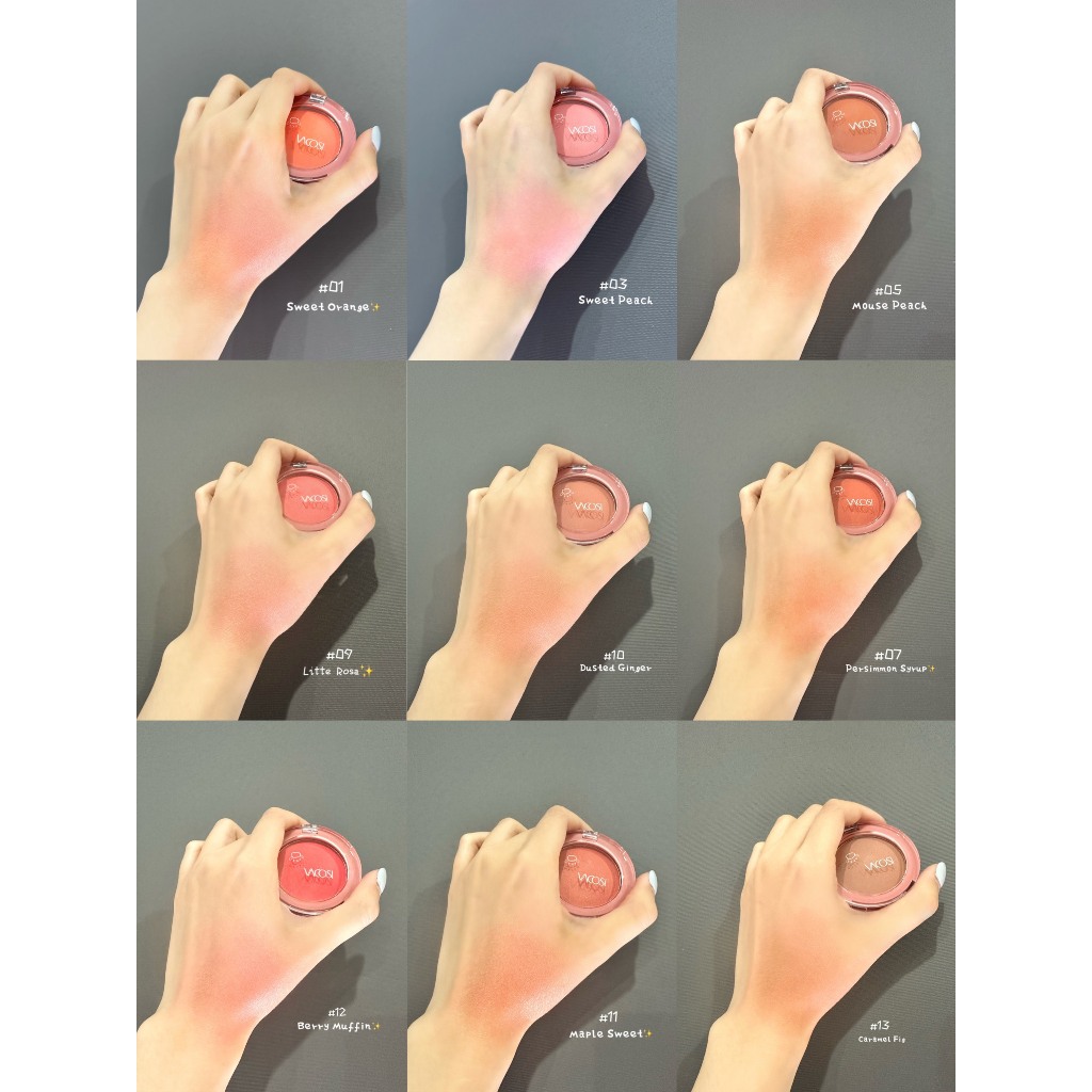 PHẤN MÁ HỒNG VACOSI LOLIPOP BLUSH POWDER
