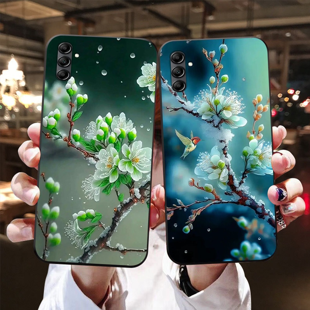 Ốp lưng samsung a14 5g in hình hoa mai siêu đẹp