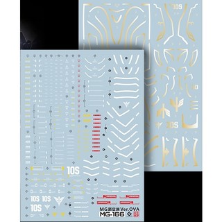 Đề can - Decal nước cho mô hình MG Sinanju OVA / Ver.Ka