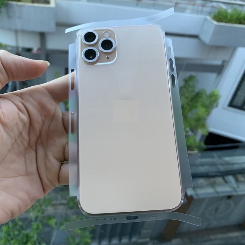 Dán Mặt Sau PPF chống vân tay dành cho ip,bảo vệ toàn bộ mặt lưng và viền