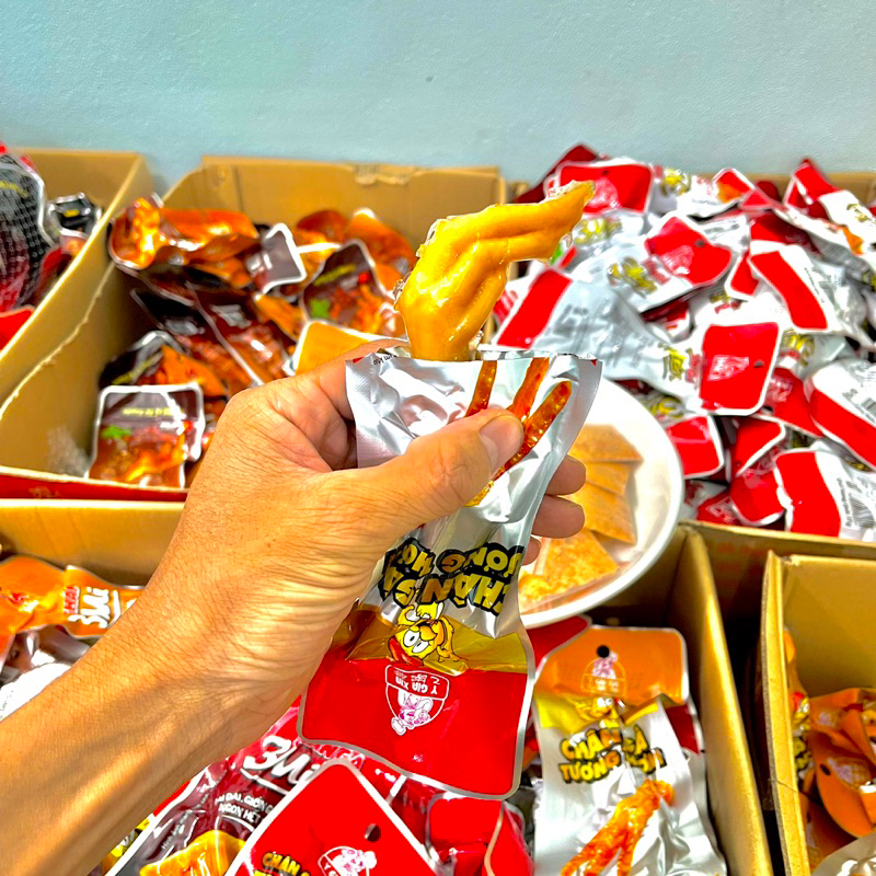 Chân gà cay tứ xuyên,chân gà cay việt nam