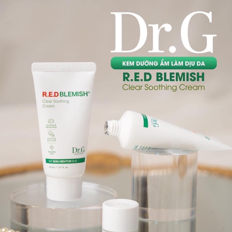 KEM DƯỠNG DRG RED BLEMISH SOOTHING CREAM