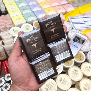 Phấn kẻ chân mày skinfood choco eyebrow powder cake 4g