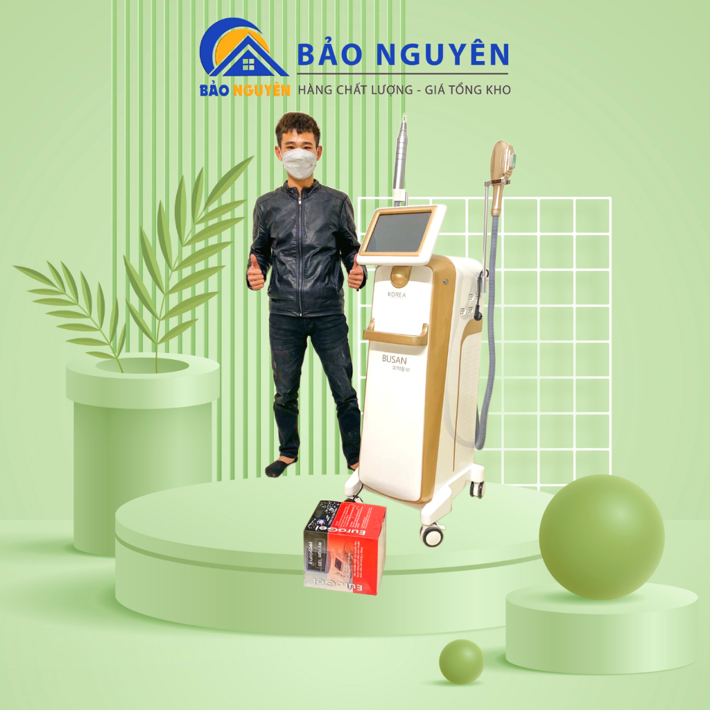 máy triệt lông busan - Máy Triệt Lông Xóa Xăm BUSAN KOREA tiên tiến với độ bền cao (Bảo Nguyên Store