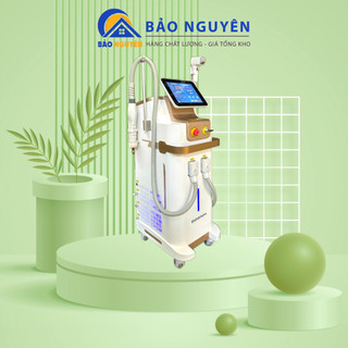 Máy triệt lông diode 808 máy 2in1 10 thanh 50 triệu xung,laser xóa nám tàn nhang mẫu 2024 BH 12 Tháng