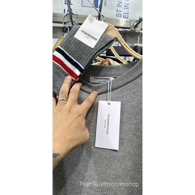 Áo Sweater Len Thome In Chú Cún Sau Lưng, Áo len thom phong cách đường phố siêu tôn dáng T19