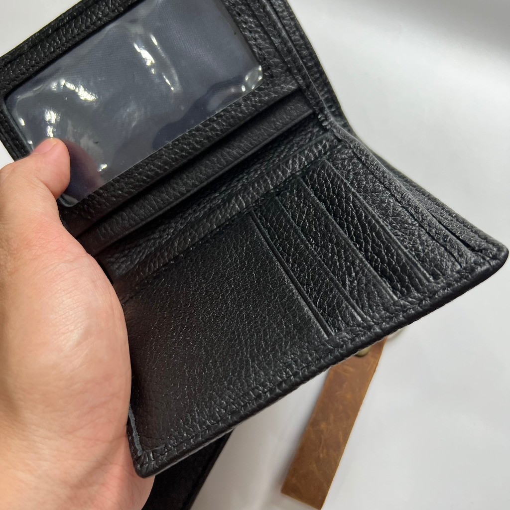 Ví Nam Da Bò Thật Hạt Miu Cao Cấp Nhập Khẩu - NM001