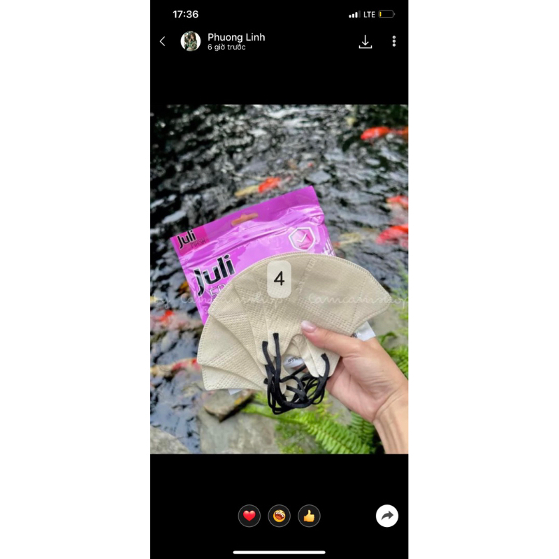 Thùng 100 chiếc khẩu trăng 5d mask 3 lớp nhiều màu