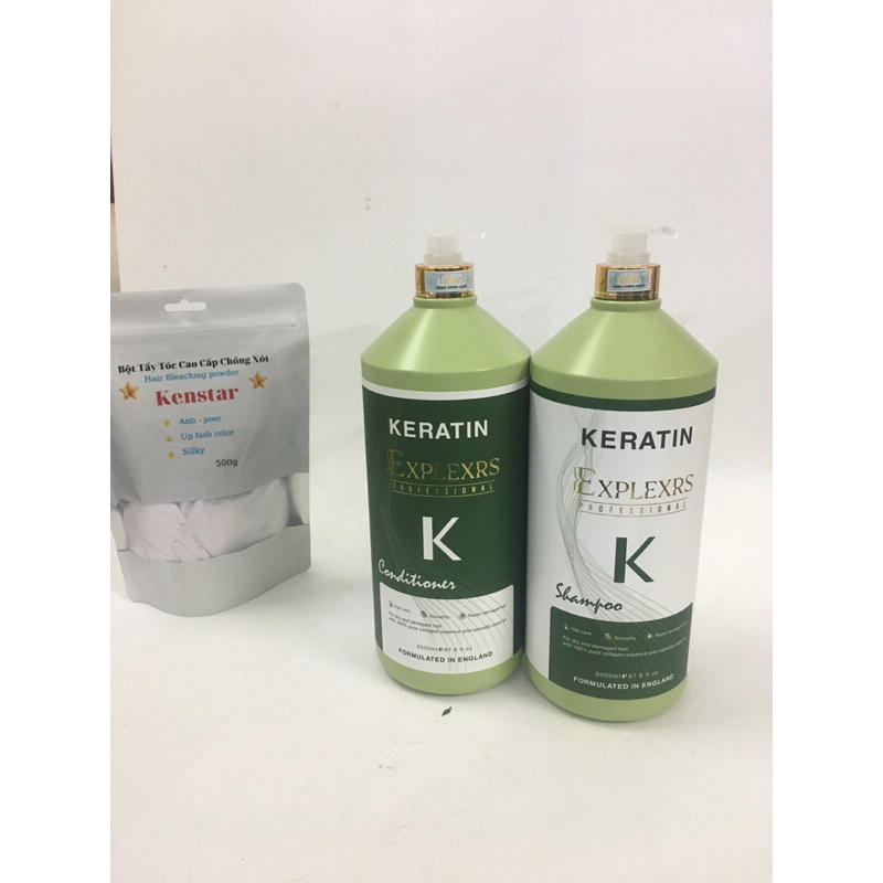 Dầu gội xả can 2000ml keratin bioplex k hương thơm mềm mượt