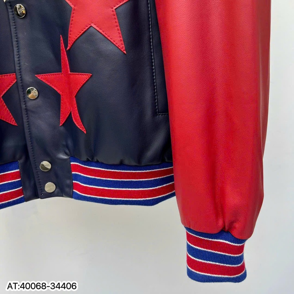 Áo khoác da dáng Bomber nam hàng 2 lớp cao cấp , mẫu thiết kế mới nhất 2023 hàng QC loại 1