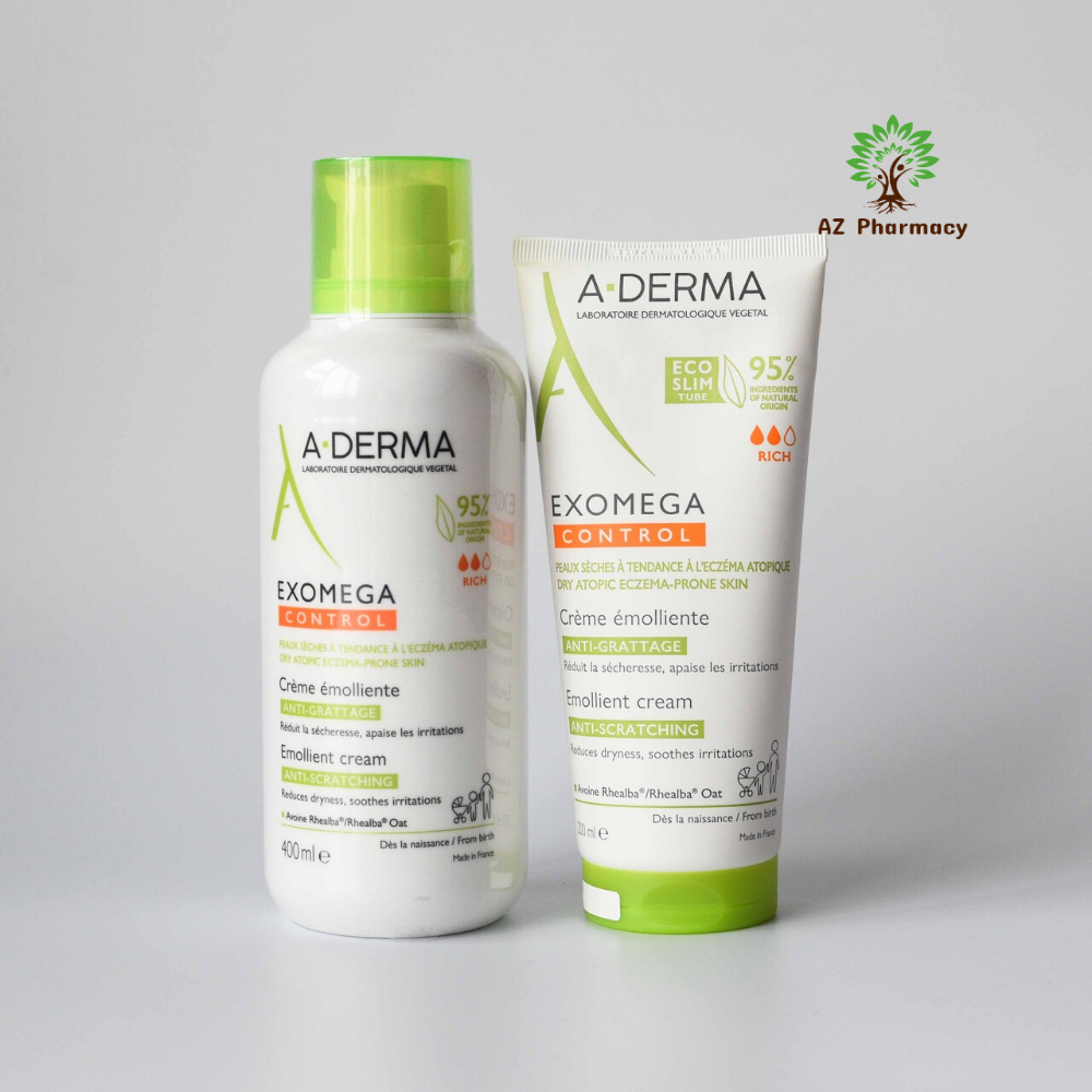 Kem dưỡng da Aderma Exomega cho da khô, nhạy cảm, da cơ địa mẫu mới nhất