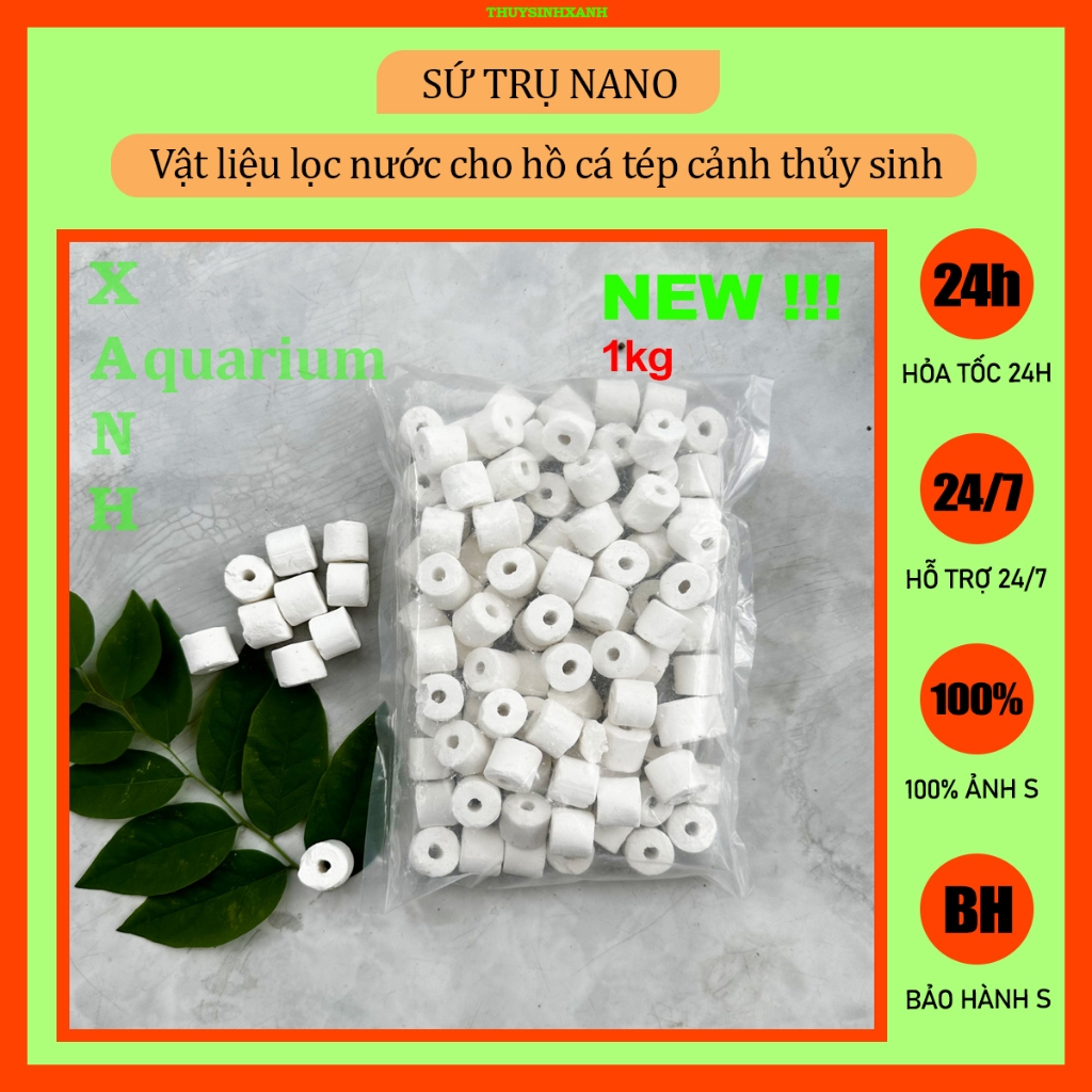 Vật liệu lọc nước hồ cá cảnh thủy sinh 1kg