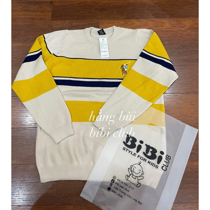 Áo len quảng châu size đại cho bé trai hàng loại 1 sz:150-190