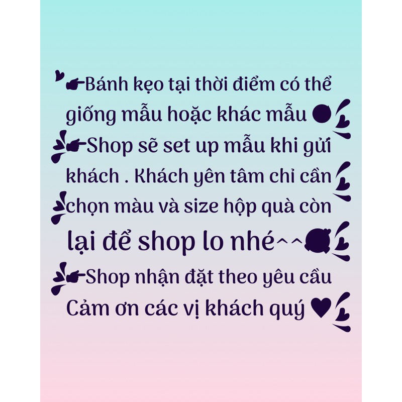 Hộp quà sinh nhật các dịp 1/6 , trung thu, noel cho các bé , cho người yêu , bạn gái