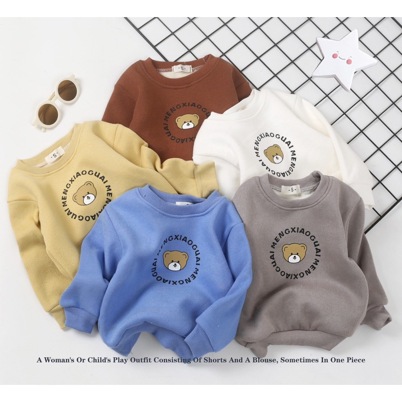 Đồ thu đông cho bé, áo nỉ lót lông hàng QC cho bé trai và bé gái size 8-18kg