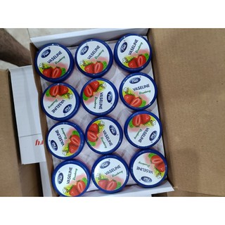 Kem bôi nẻ Vaseline VỊ DÂU , Sáp bôi nẻ Vaseline Phương Liên - Phòng ngừa nứt, nẻ, khô môi