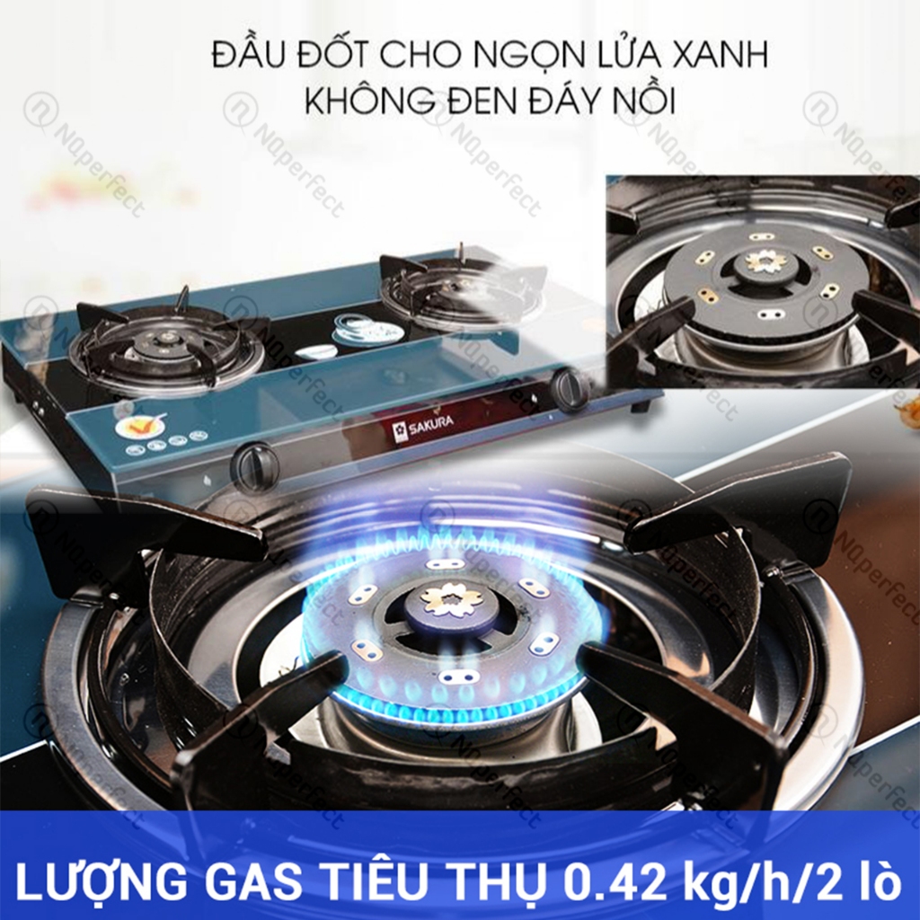 Mâm chia lửa/ Ống điếu chia lửa bếp ga dương SAKURA SA-520AS, SA-610G, SA-690GB, SA-692SG, SA-742AS, UFO-2000F..