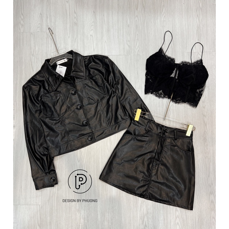 Set Da Kèm Áo Bra Ren Cá Tính Hot Hit