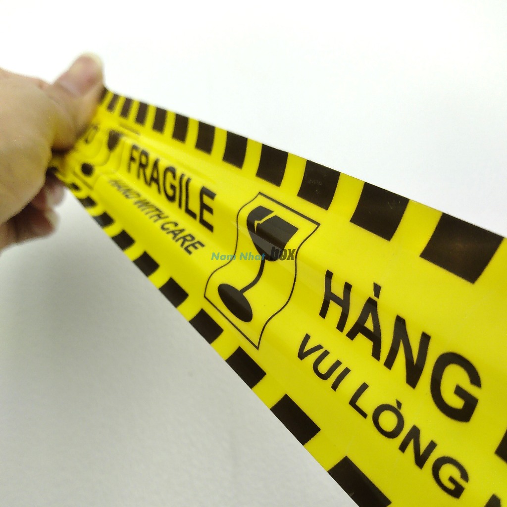 Băng dính hàng dễ vỡ, băng keo đóng hàng - Namnhat box