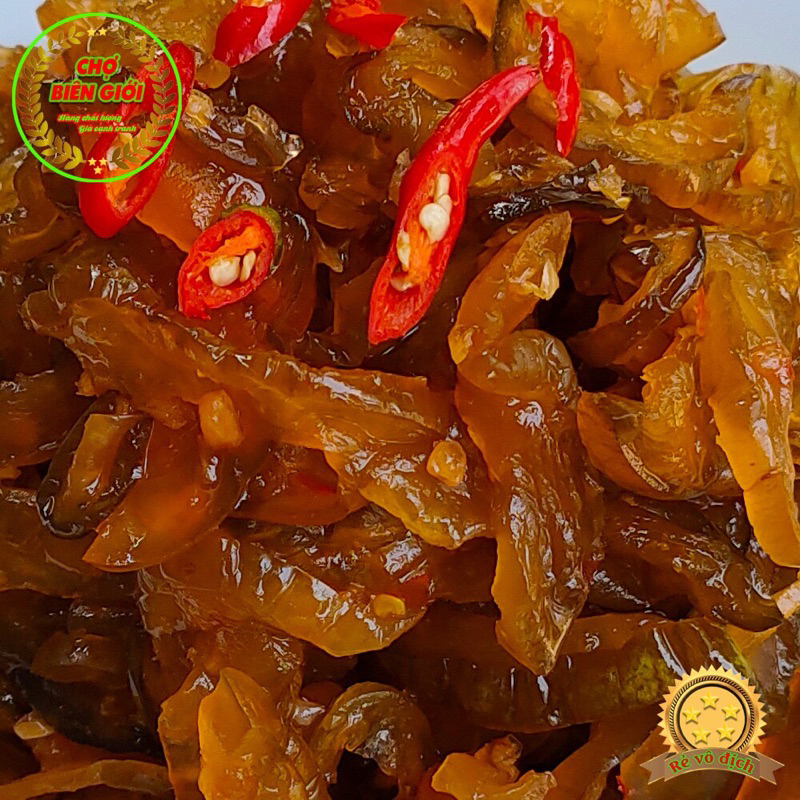 Mắm dưa gang giòn trộn sẵn 500gr đặc sản Cô Liên