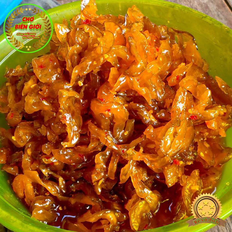 Mắm dưa gang giòn trộn sẵn 500gr đặc sản Cô Liên