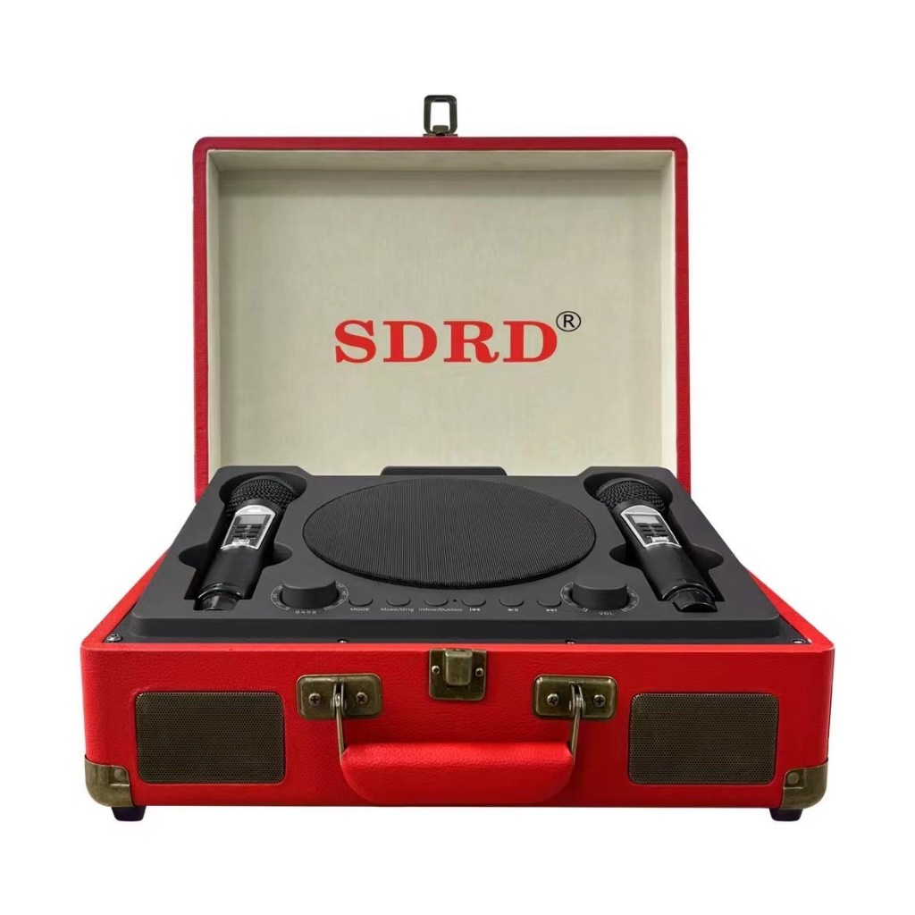 Loa Karaoke Bluetooth SD-2109 Thiết Kế Va Li Sách Tay, Tích Hợp 2 Micro Không Dây Cao Cấp, Độ Bền Cao. Bảo Hành 12 Tháng