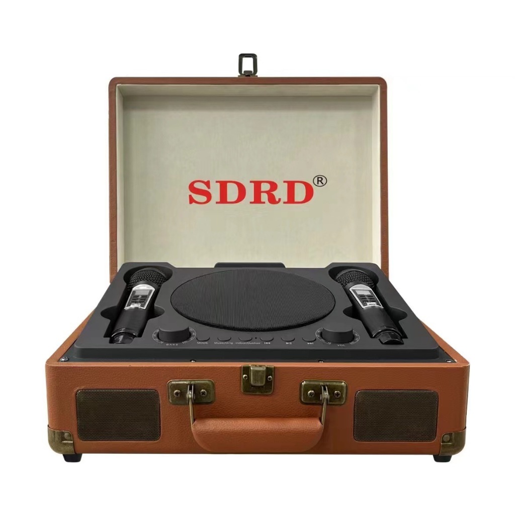 Loa Karaoke Bluetooth SD-2109 Thiết Kế Va Li Sách Tay, Tích Hợp 2 Micro Không Dây Cao Cấp, Độ Bền Cao. Bảo Hành 12 Tháng