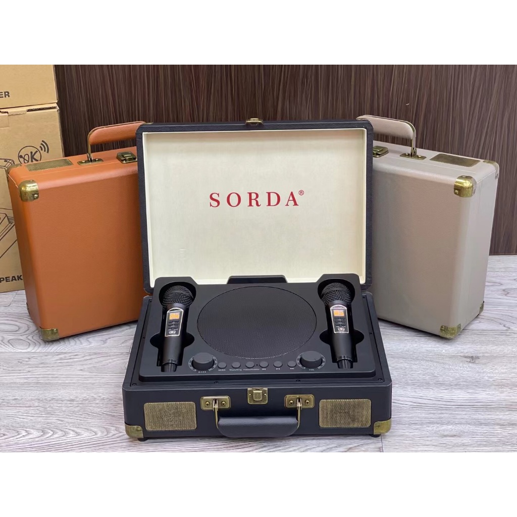 Loa Karaoke Bluetooth SD-2109 Thiết Kế Va Li Sách Tay, Tích Hợp 2 Micro Không Dây Cao Cấp, Độ Bền Cao. Bảo Hành 12 Tháng