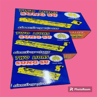 Chốt cửa sắt xi two lion - nhiều kích thước