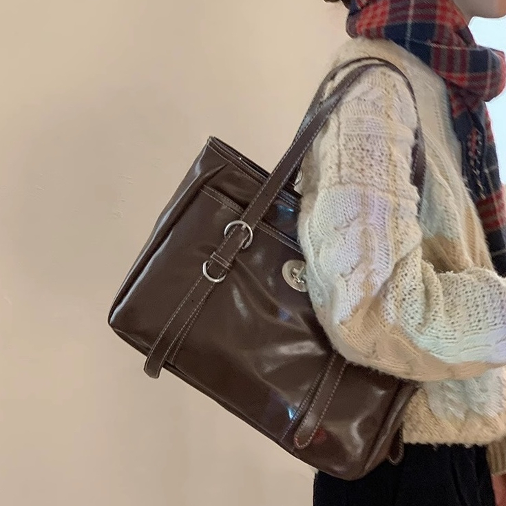 Túi tote da có khóa kéo Tuinhacam túi xách đeo vai nữ cỡ lớn đi làm đi học thời trang nữ cao cấp - TNC036