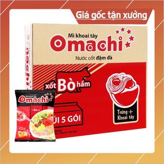 Mì Omachi thùng 30 gói, Mì khoai tây Omachi