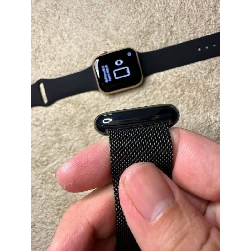 Đồng hồ thông mình bản thép viền thép bóng không gỉ tặng kèm dây thép + dây silicon