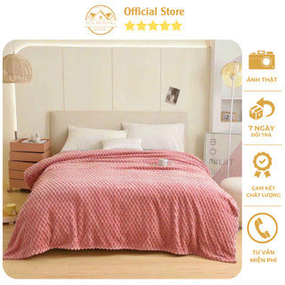 Chăn tuyết nhung Amari Blanket nhập khẩu loại 1 mẫu mới,mền tuyết nhung vân nổi cảm giác dễ mềm mại kích thước 2mx2m3