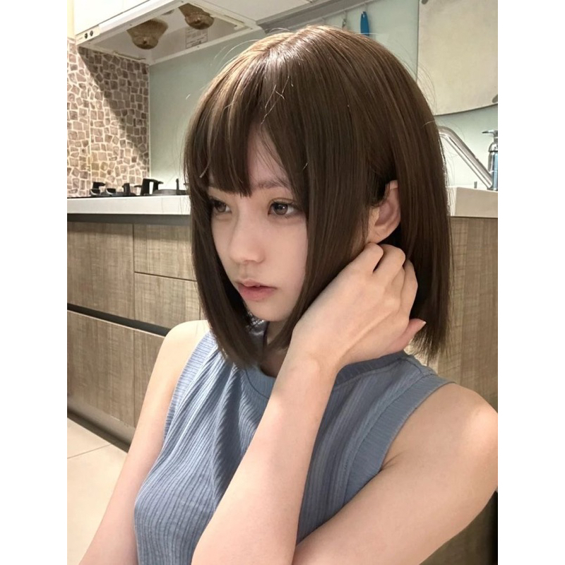 ❤️‍🔥🎉TÓC GIẢ/ WIG TEEN SIÊU THẬT CHẤT🩸đội không giả trân tặng kèm WIGCAP