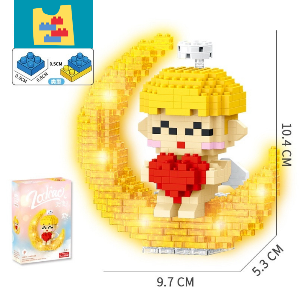 Đồ chơi Lắp ráp 12 cung hoàng đạo Phát Sáng - Đồ chơi lắp ráp phát sáng 3D