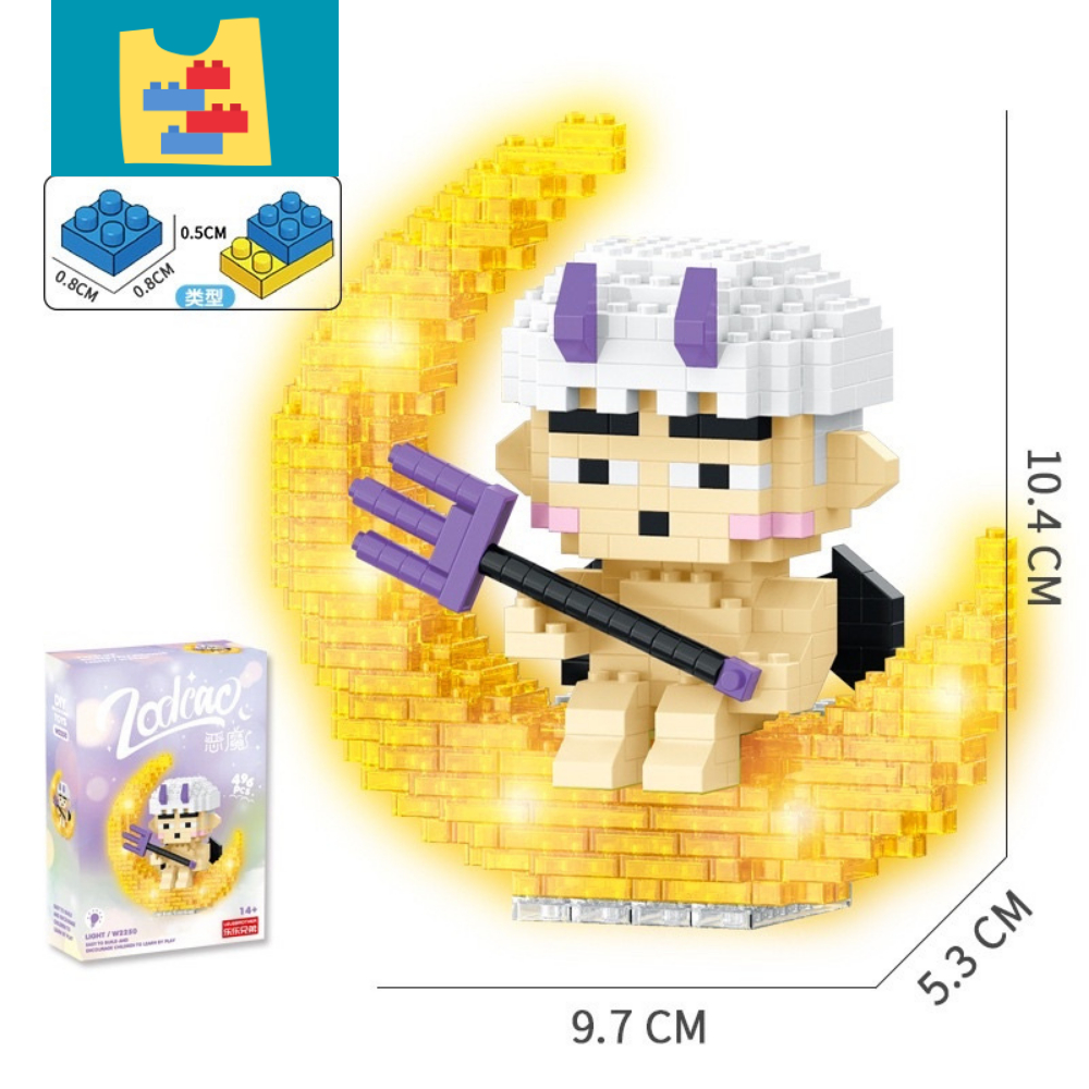 Đồ chơi Lắp ráp 12 cung hoàng đạo Phát Sáng - Đồ chơi lắp ráp phát sáng 3D