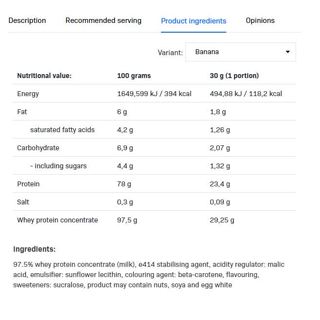 SFD - Gói Dùng Thử SAMPLE WPC Plus 30g  100% Whey Protein Concentrate