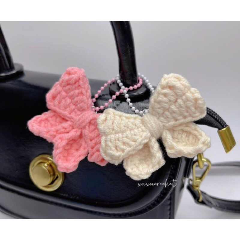 Móc khoá thú bông mini handmade treo túi/ hộp bút/ túi tote